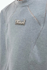 Deconstructed Cotton Metal Tee