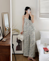 Bed sleeveless & pants pajama set