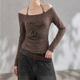 Celia Halter Layered T-shirt