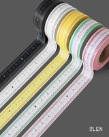 アルファベットルーラー和紙テープ (5Colors)