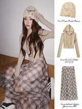 Smoothie Slim Ribbed Hood Zip-Up