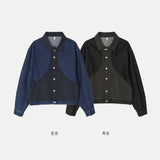 Moss Color Denim Jacket (2color)