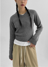 [MADE] STENNE V-NECK KNIT 50% WOOL