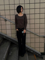 [1+1] ベーシックロングスリーブTシャツ