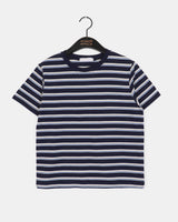 レヴァン ルーズフィット ストライプ ショートスリーブTシャツ