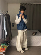 アノラックデニムベスト　３色
