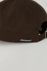 T/T Signature logo ball cap - brown  