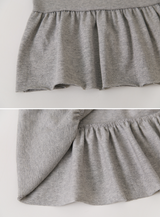 Trendy Layered Frill Long Sleeve T-shirt (3color)