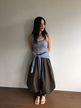 シルクフーディー + ナシ (4color)