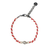 karen silver knot bracelet 