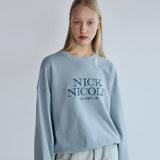 CLASIC LOGO SOFT SWEATSHIRT_SKY BLUE