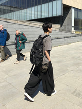 クァイピグメントウォッシュ加工半袖Tシャツ