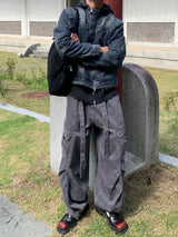 Layer Strap Cargo Pants