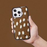 ホリデー グラス バンパー ケース (matte / baby deer)