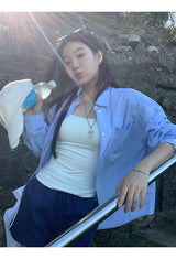 Sora Stripe Cool Loose Fit Shirt