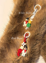 Snowman keyring / TREEFORFIVE345
