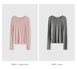Clent Rolling Round Slim Knit / 4 colors