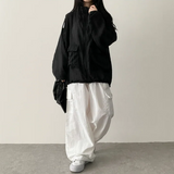 Roa Baslock Nylon Cargo Wide Pants