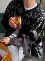 Stroke Brush Cardigan (2 Colors)