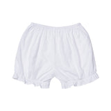 Mellow Cotton Bloomer Shorts_White