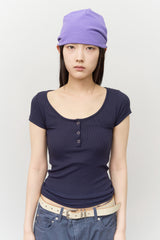 (W) Ciel Snap Top