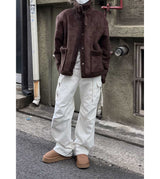 スエード マスタング ジャンパー
