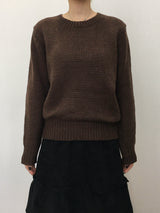 [Basic Item] ソフトラウンドベーシックニット (8c)