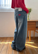 DIA EYELET DENIM