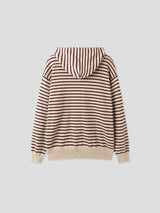 No.1116 Toy stripe hood knit (3color)