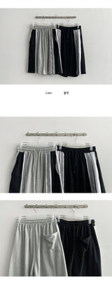 RAG サイドライン スウェット ショーツ