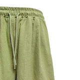 (2color) Linen Bermuda Banding Pants