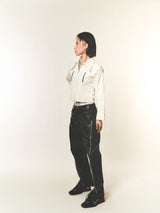 ブーブジッパークロップシャツ (FOR WOMEN)