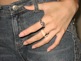 Spiral flow ring 