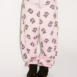 Twister Heart Bear Sweatpants - Pink