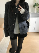 Wish Bookle Tweed Jacket (2 colors)