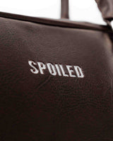 SPOILED LONG TOP – HANDLE BOX BAG | CHOCOLATE