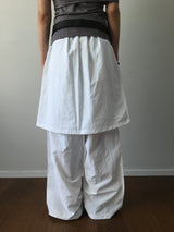 Le Nylon Layered Pants (2color)