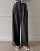 Mert pintuck wide slacks