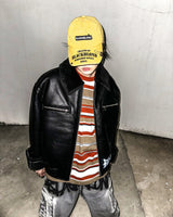 BBD グラフィティスプレーバンド シアリングジャケット(Black)