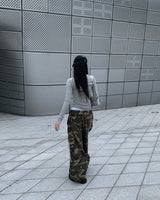 Line printing pants (2colors)