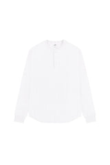 Waffle Henley Long Sleeve Tee