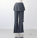 Seine Layered Bootcut Pants