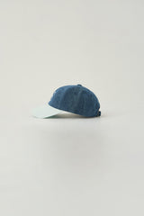 Avivere logo mid denim mint
