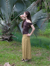 Soft Drape Sleeveless (Brown)
