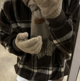 broth wool basic gloves