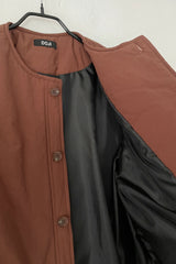 RELAX PADDING JACKET CHOCOBROWN