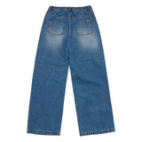 25FW FULL BANDING WASHING DENIM PANTS BLUE