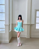 CICI DRESS - TIFFANY BLUE