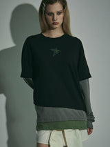 DAMAGE LAYERED T