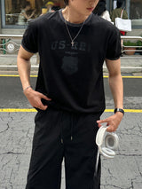 LMN USビンテージリンガー半袖Tシャツ (4 colors)